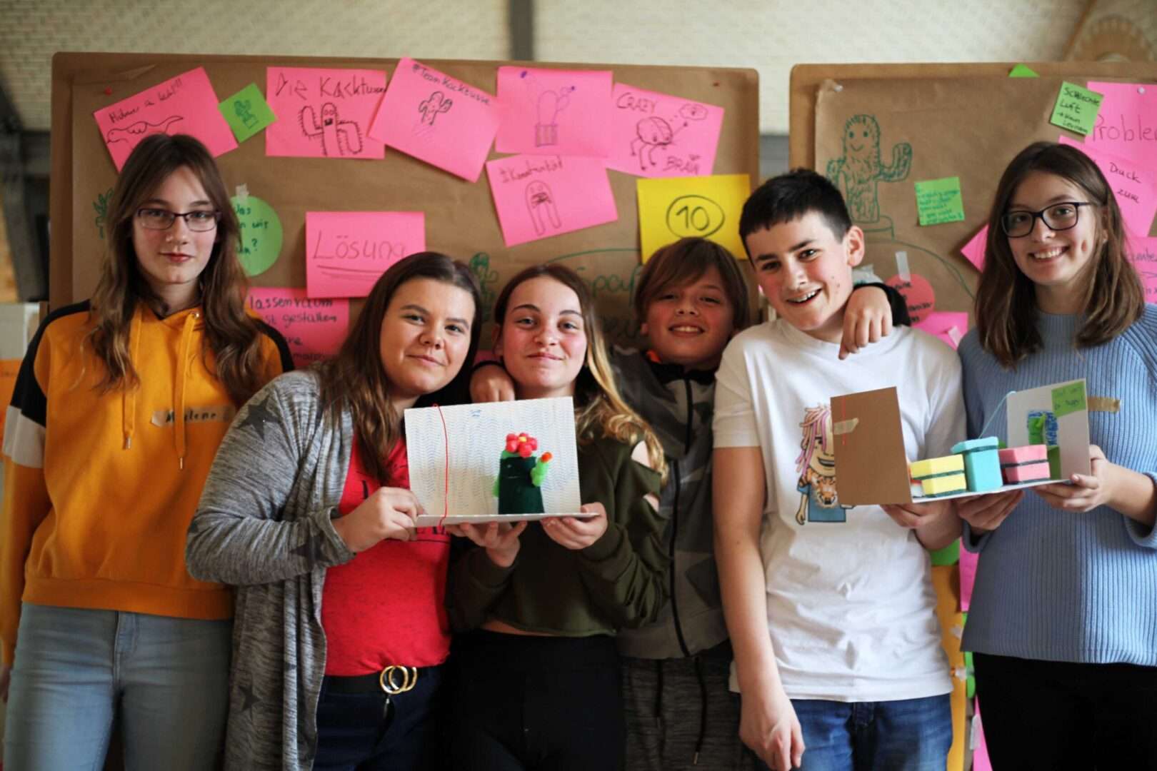 Schüler zeigen ihre Projekt-Ergebnisse